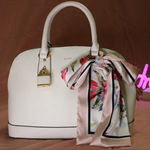 Aldo Handbag with Scarf